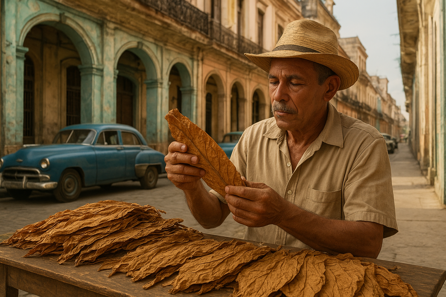 How Tobacco Leaves Are Selected Before a Cigar Is Ever Rolled